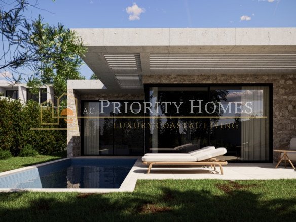 Modern One-Bedroom Bungalows in Chloraka
