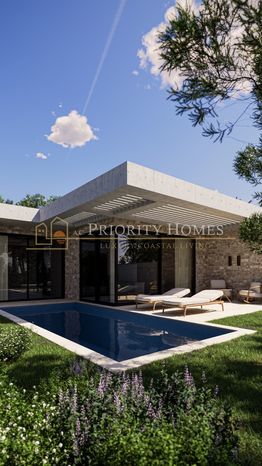 Modern One-Bedroom Bungalows in Chloraka