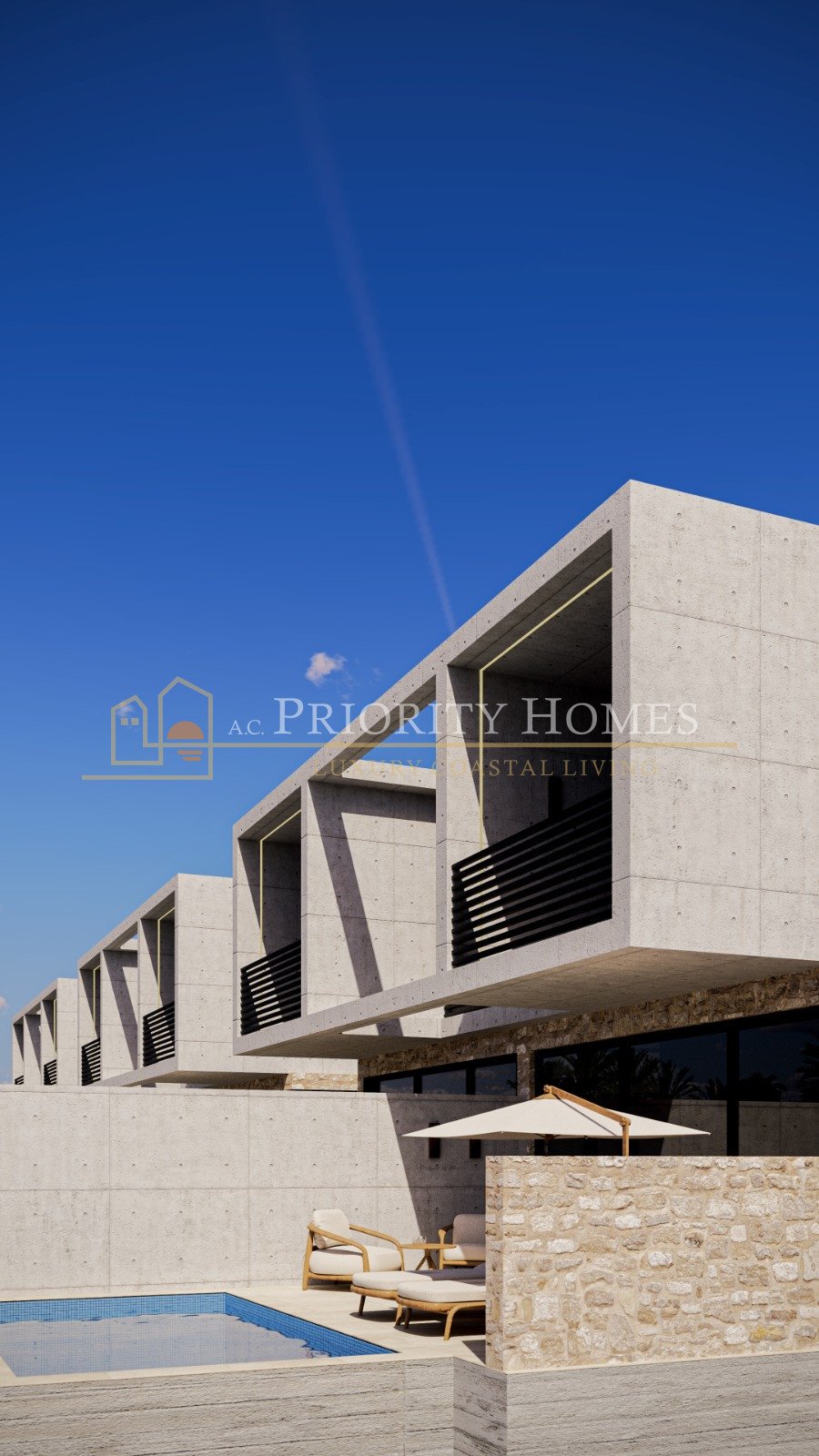 Modern Two-Bedroom Townhouses in Chloraka