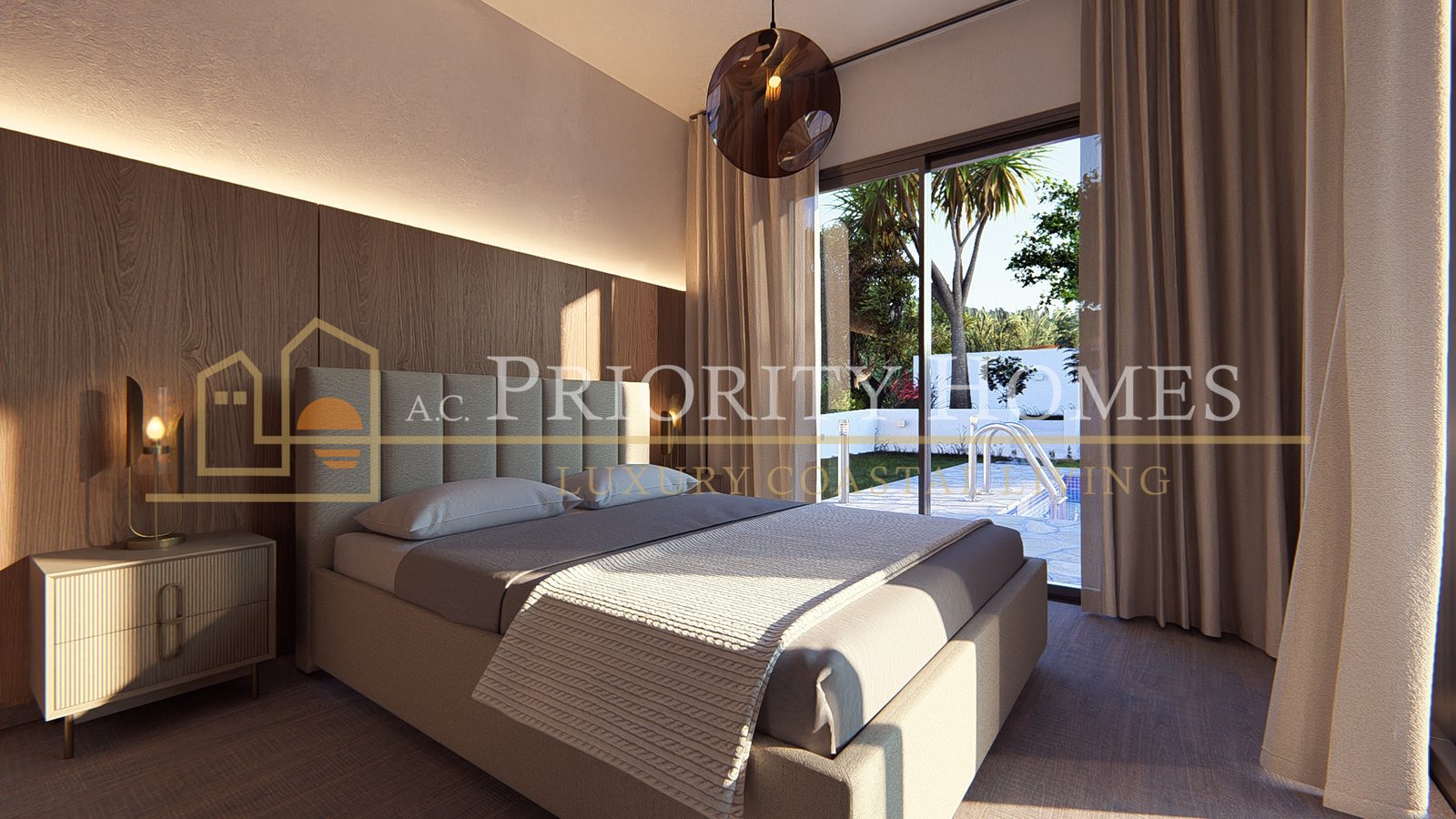 Luxury Four-Bedroom Villa with Sea Views in Argaka, Polis
