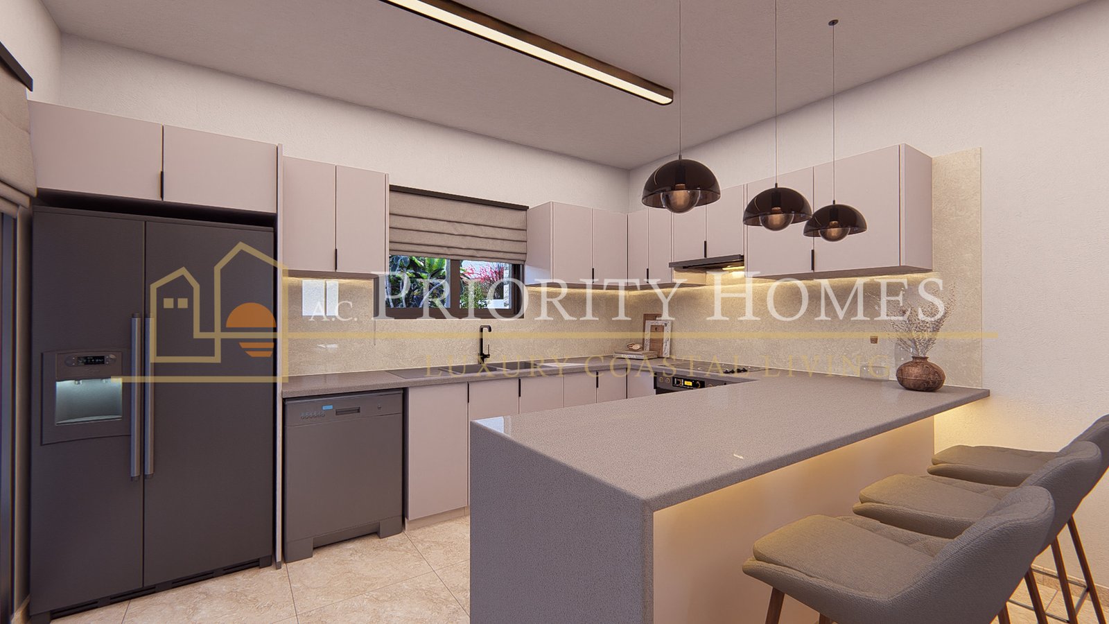 Luxury Four-Bedroom Villa with Sea Views in Argaka, Polis