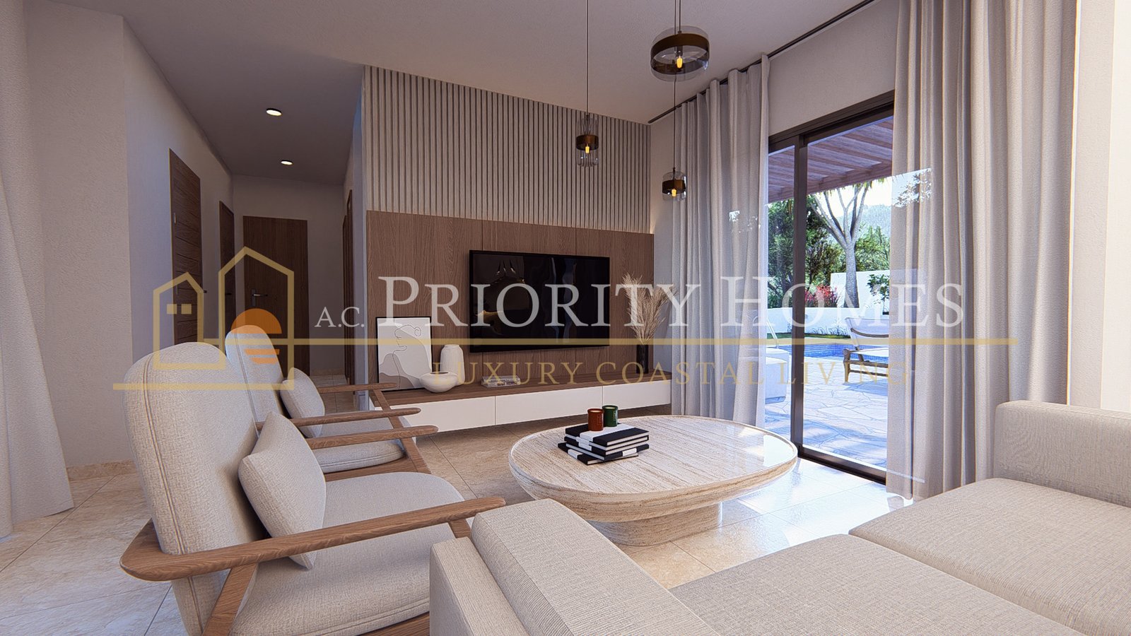 Luxury Four-Bedroom Villa with Sea Views in Argaka, Polis