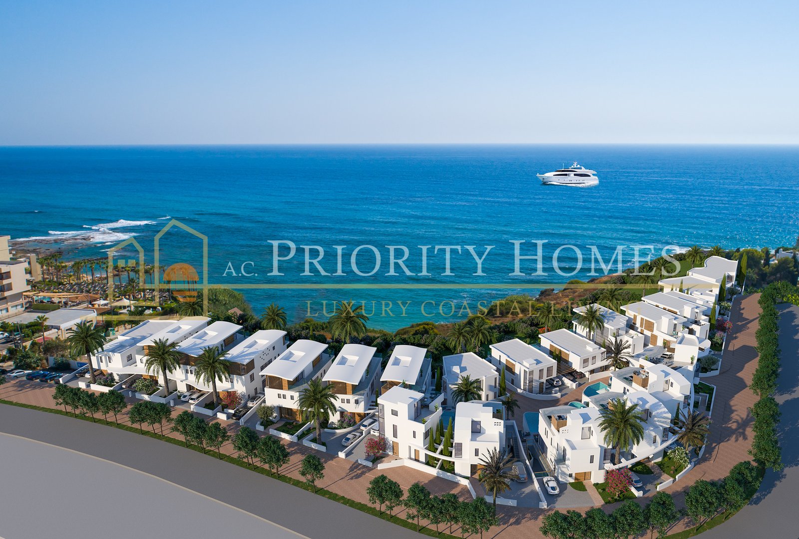 Exclusive Five-Bedroom Villa with Sea Views in Kissonerga