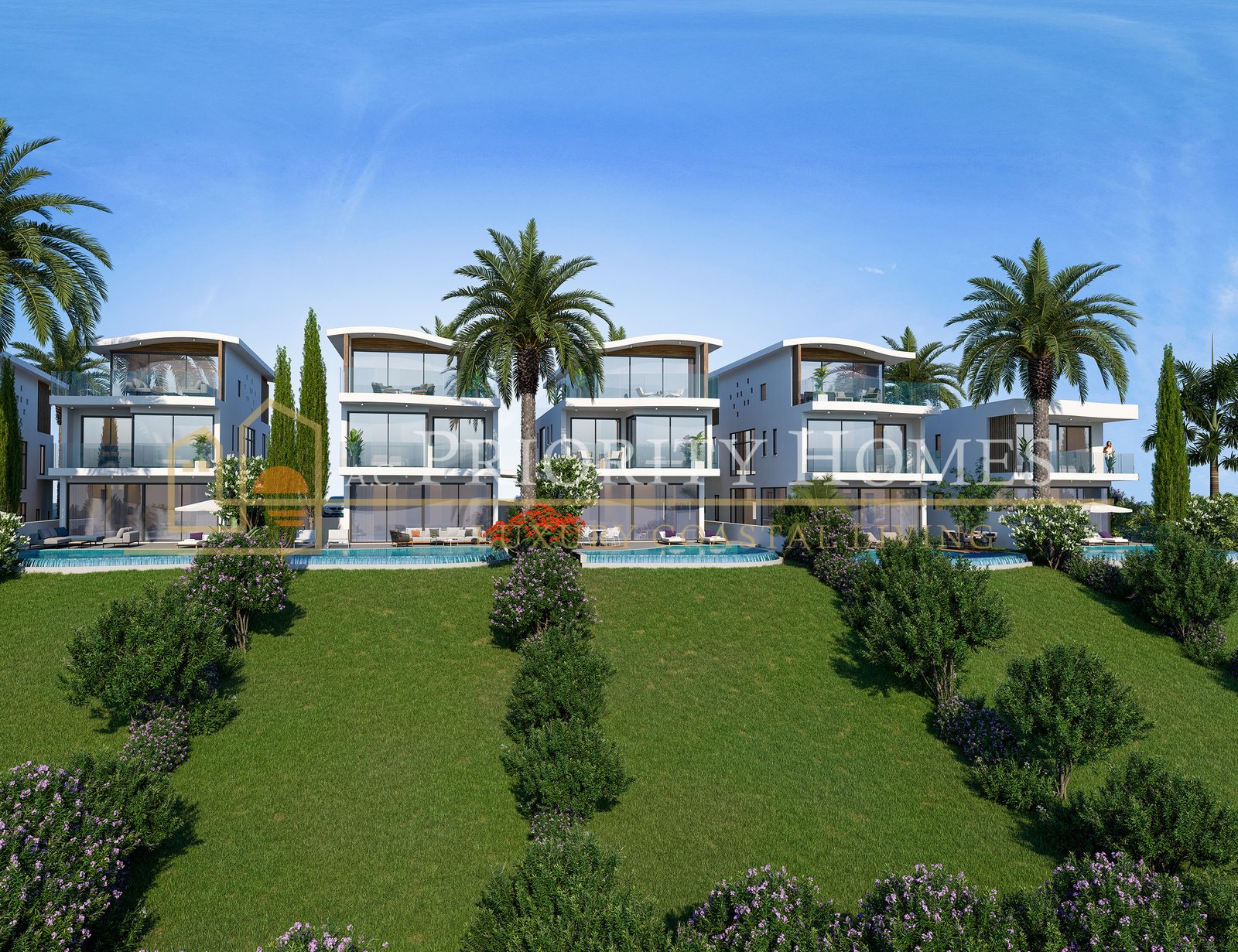 Exclusive Five-Bedroom Villa with Sea Views in Kissonerga