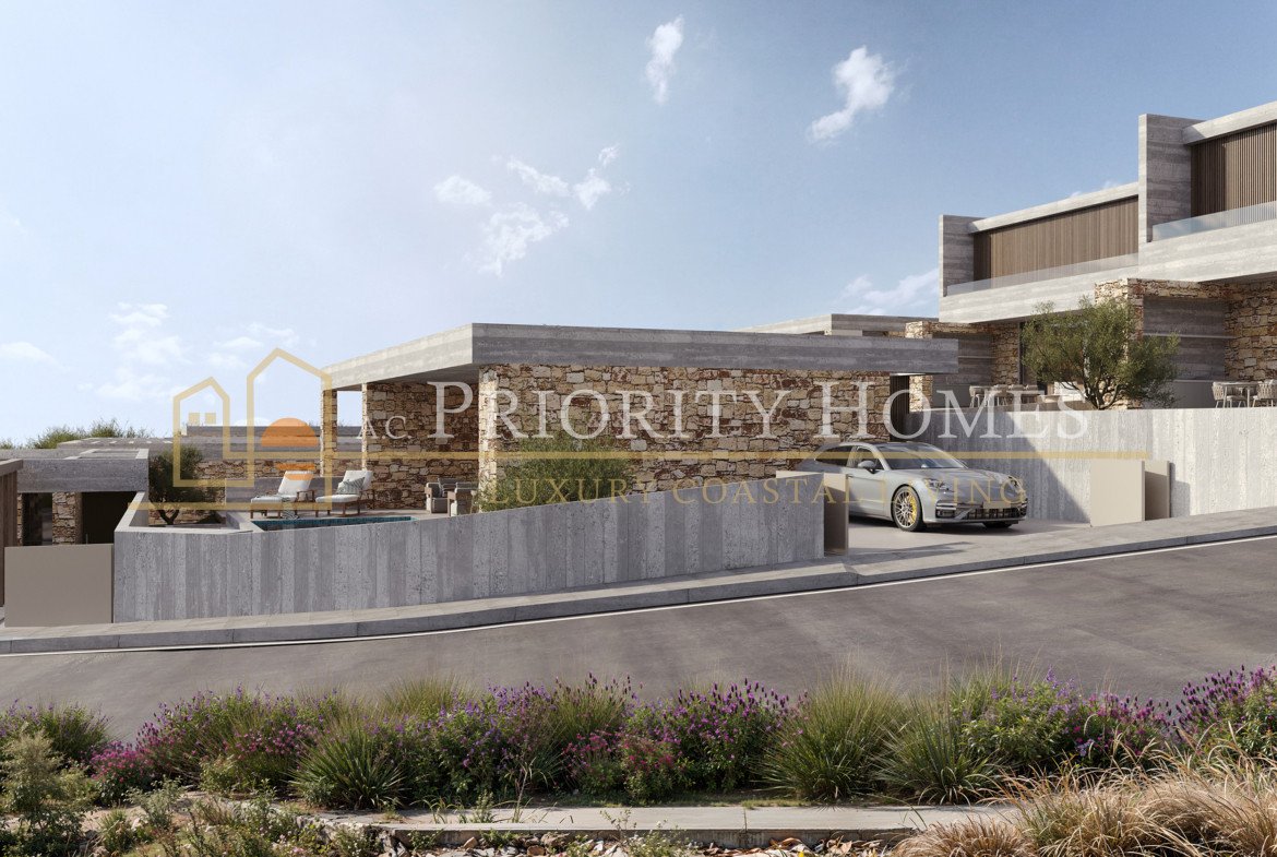 Contemporary Luxury Four-Bedroom Villas in Sea Caves Pegeia