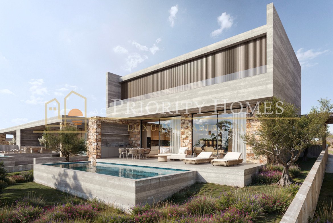 Contemporary Luxury Three-Bedroom Villas in Sea Caves Pegeia