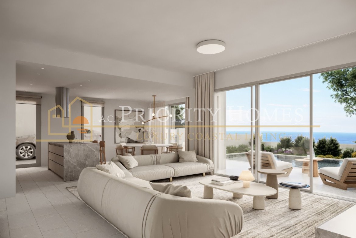 Luxury Three-Bedroom Villas on the Edge of Akamas National Park in Pegeia