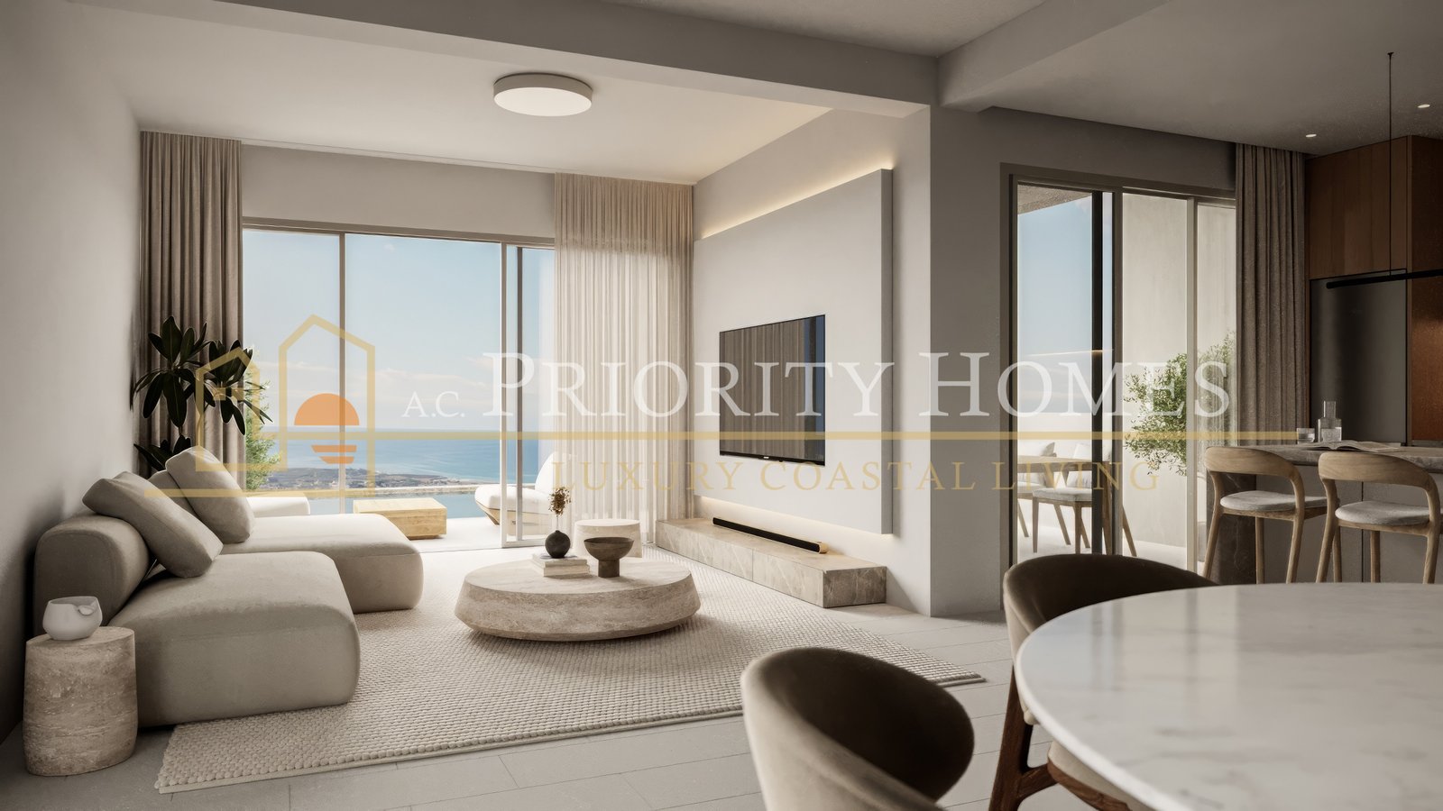 Luxury Three-Bedroom Villas on the Edge of Akamas National Park in Pegeia