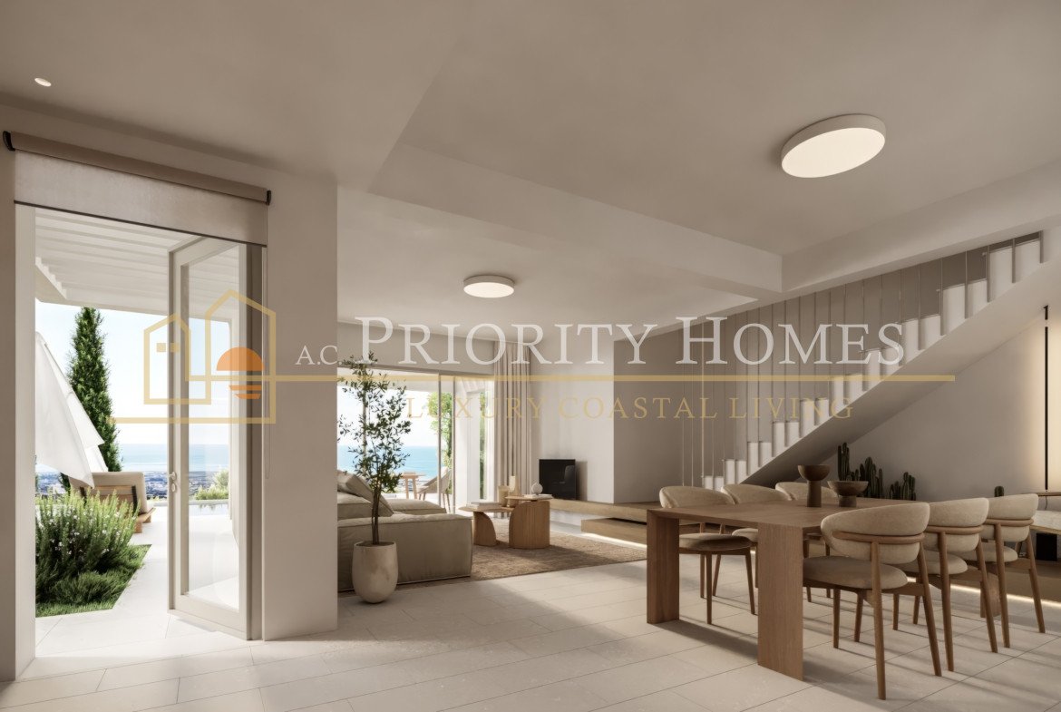 Luxury Three-Bedroom Villas on the Edge of Akamas National Park in Pegeia