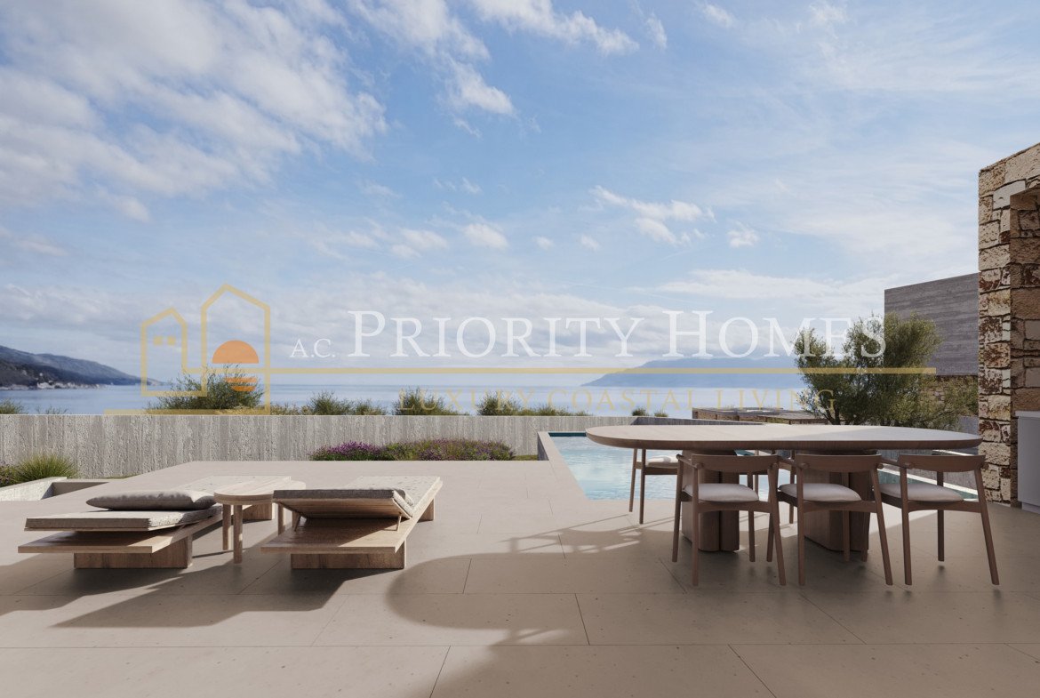 Contemporary Luxury Three-Bedroom Villas in Sea Caves Pegeia
