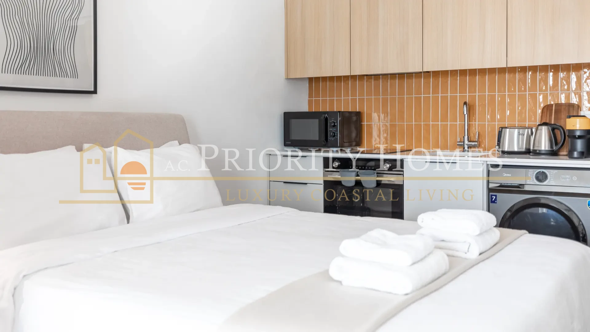 Modern Furnished Studio Apartment for Rent in Kato Paphos