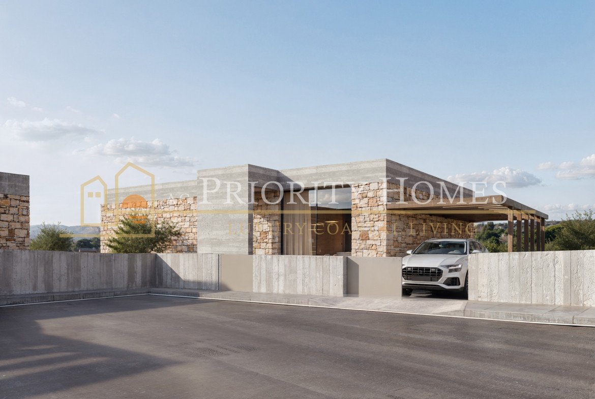 Contemporary Luxury Three-Bedroom Villas in Sea Caves Pegeia