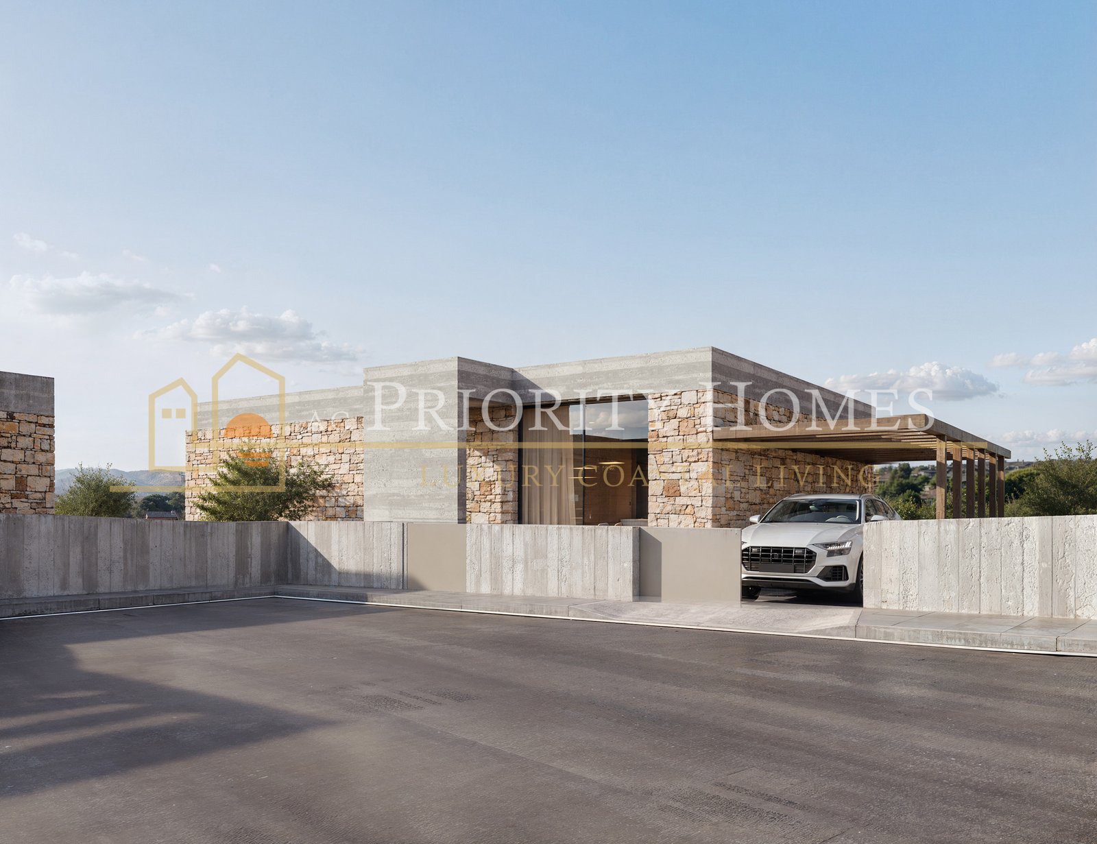 Contemporary Luxury Three-Bedroom Villas in Sea Caves Pegeia