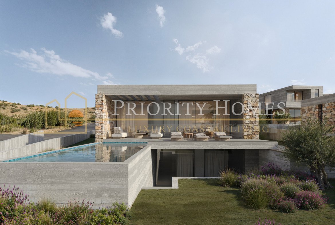 Contemporary Luxury Three-Bedroom Villas in Sea Caves Pegeia