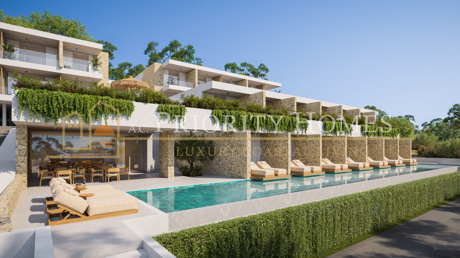 Boutique Seaside Resort Two Bedroom Apartments in Kissonerga, Paphos