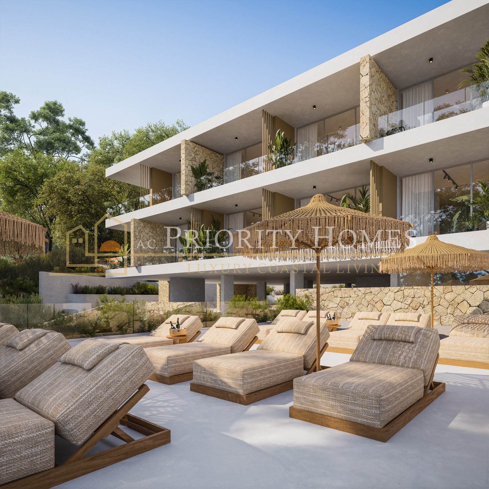 Boutique Seaside Resort Two Bedroom Apartments in Kissonerga, Paphos