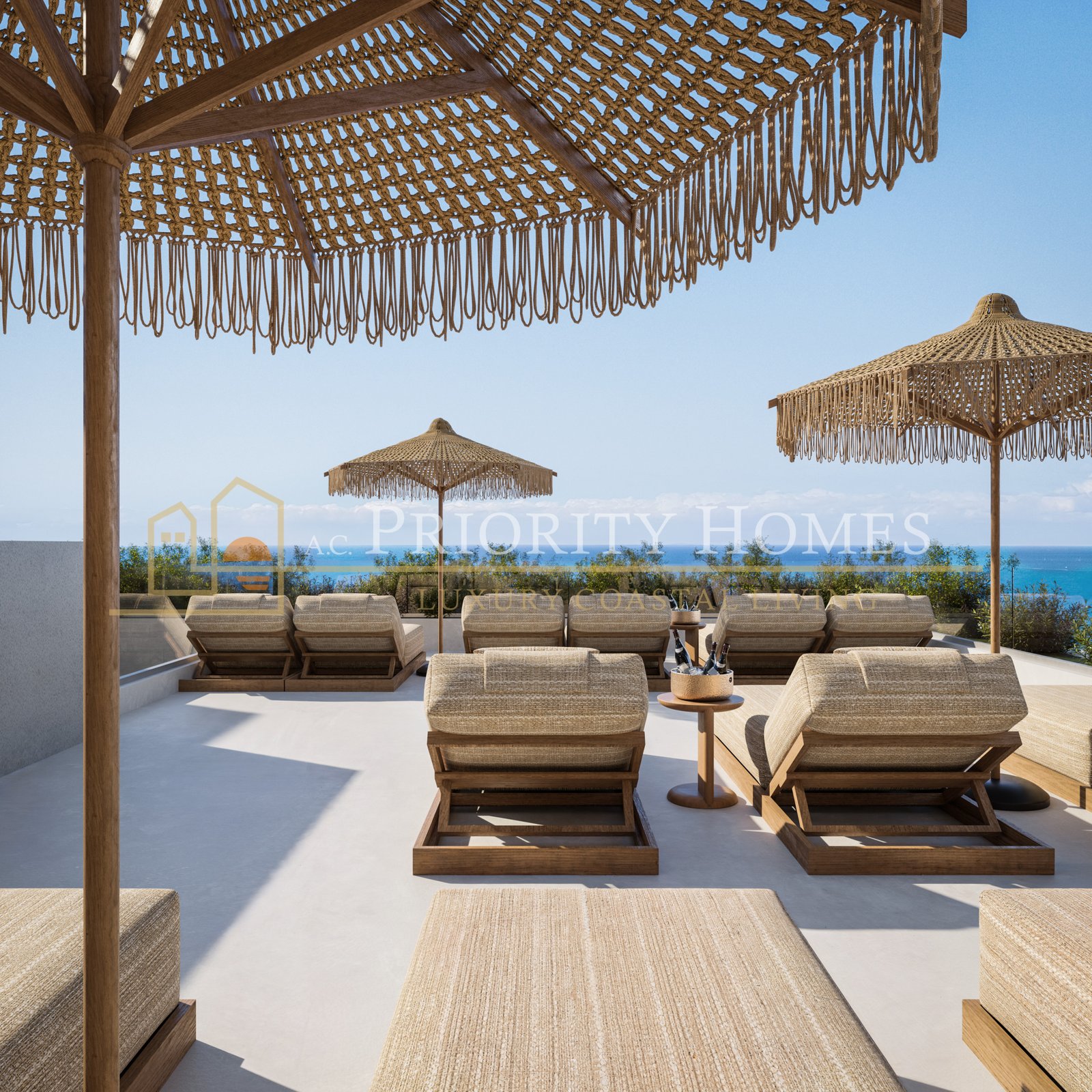 Boutique Seaside Resort Two Bedroom Apartments in Kissonerga, Paphos