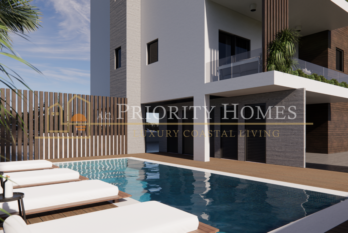 Luxury Three-Bedroom Penthouse in Prime Kato Paphos Location