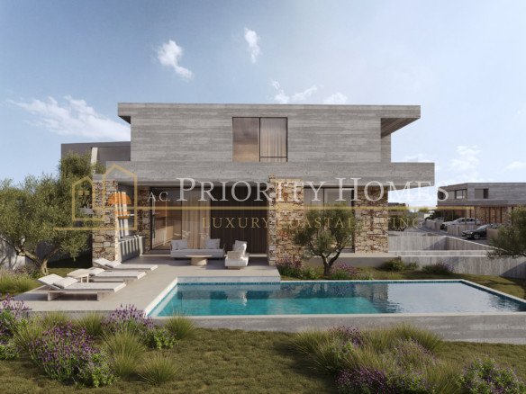 Contemporary Luxury Four-Bedroom Villas in Sea Caves Pegeia
