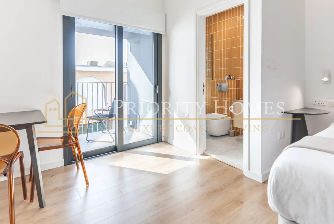 Modern Furnished Studio Apartment for Rent in Kato Paphos