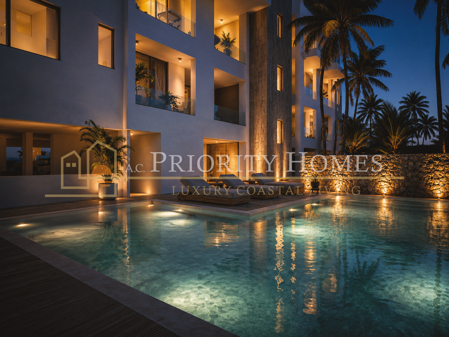 Modern Three-Bedroom Apartments for Sale in Geroskipou
