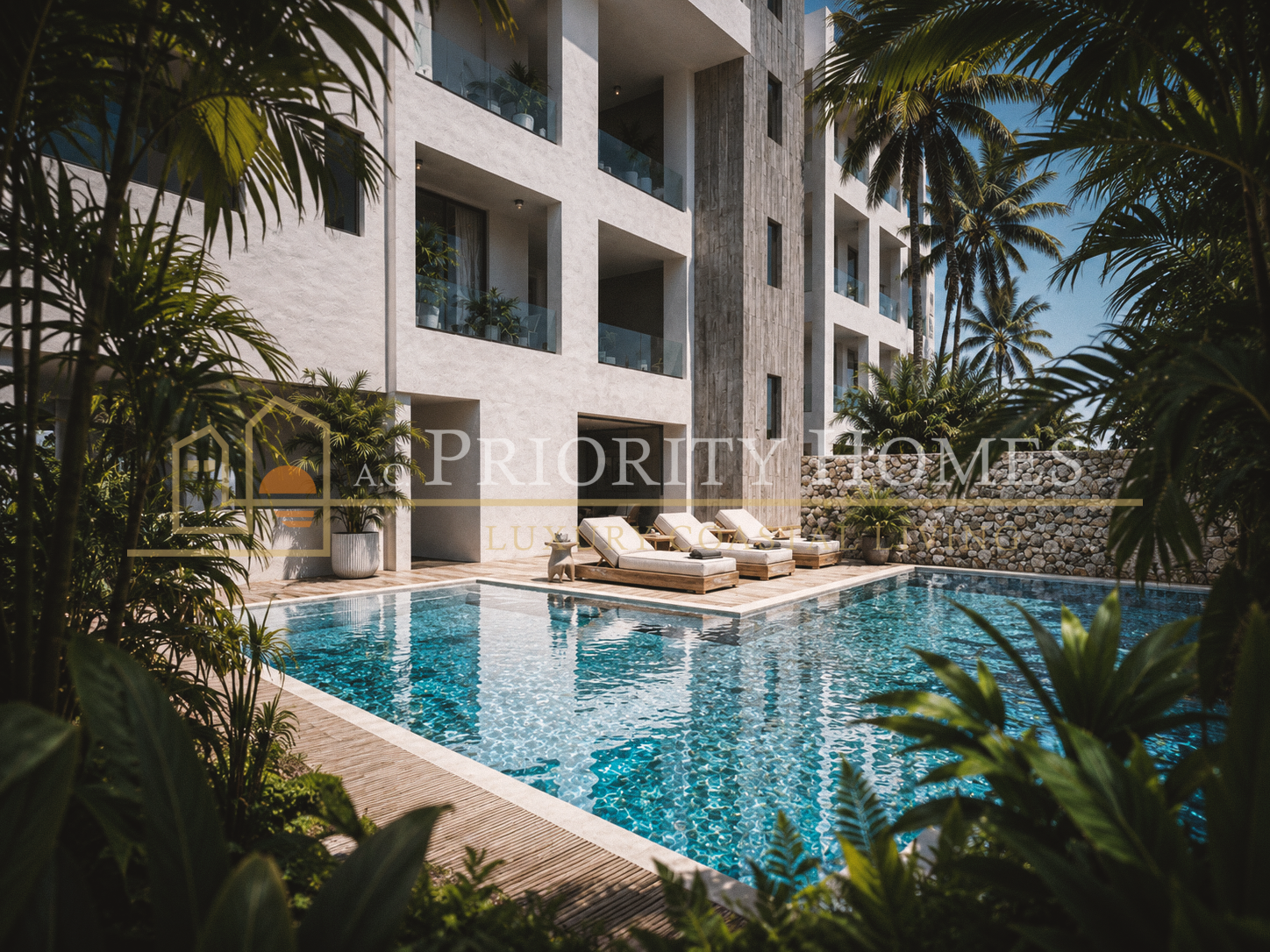 Modern Three-Bedroom Apartments for Sale in Geroskipou