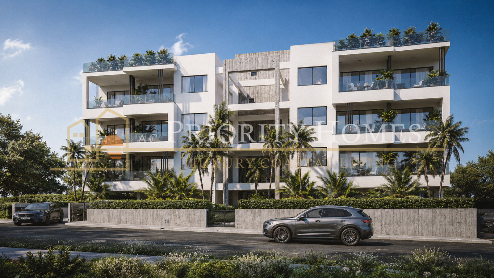 Modern Three-Bedroom Apartments for Sale in Geroskipou