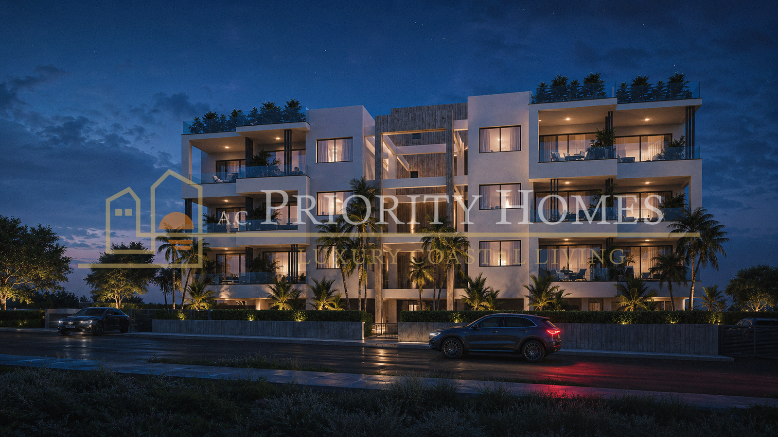 Modern Three-Bedroom Apartments for Sale in Geroskipou