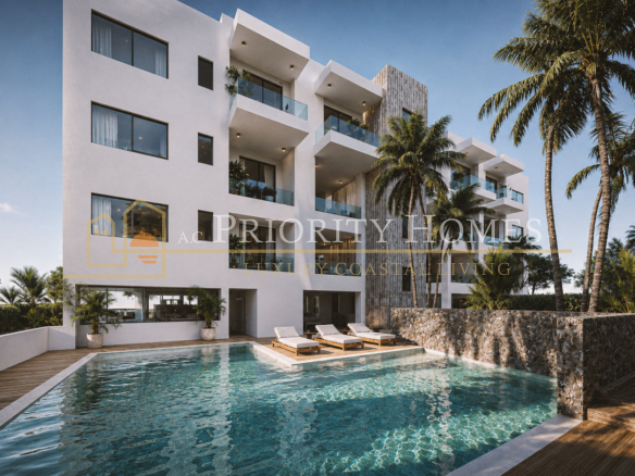 Modern Three-Bedroom Apartments for Sale in Geroskipou