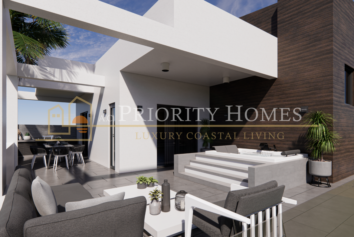 Luxury Three-Bedroom Penthouse in Prime Kato Paphos Location