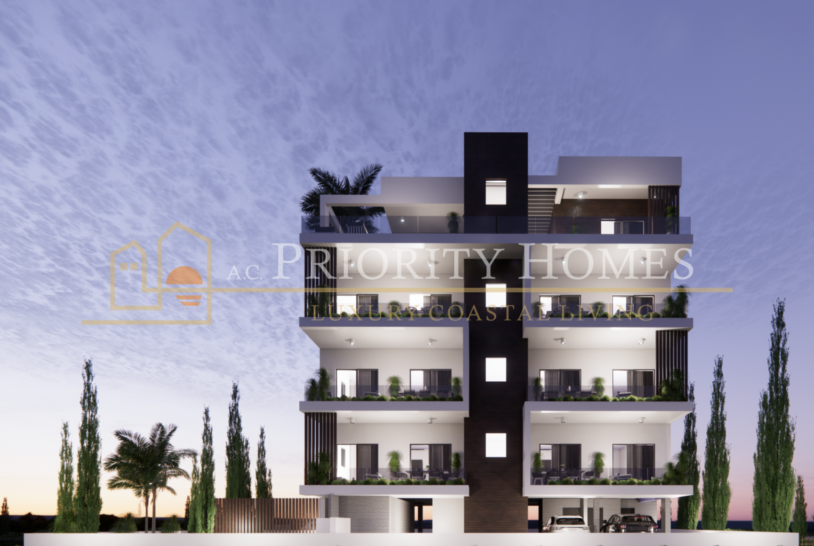 Luxury Three-Bedroom Penthouse in Prime Kato Paphos Location