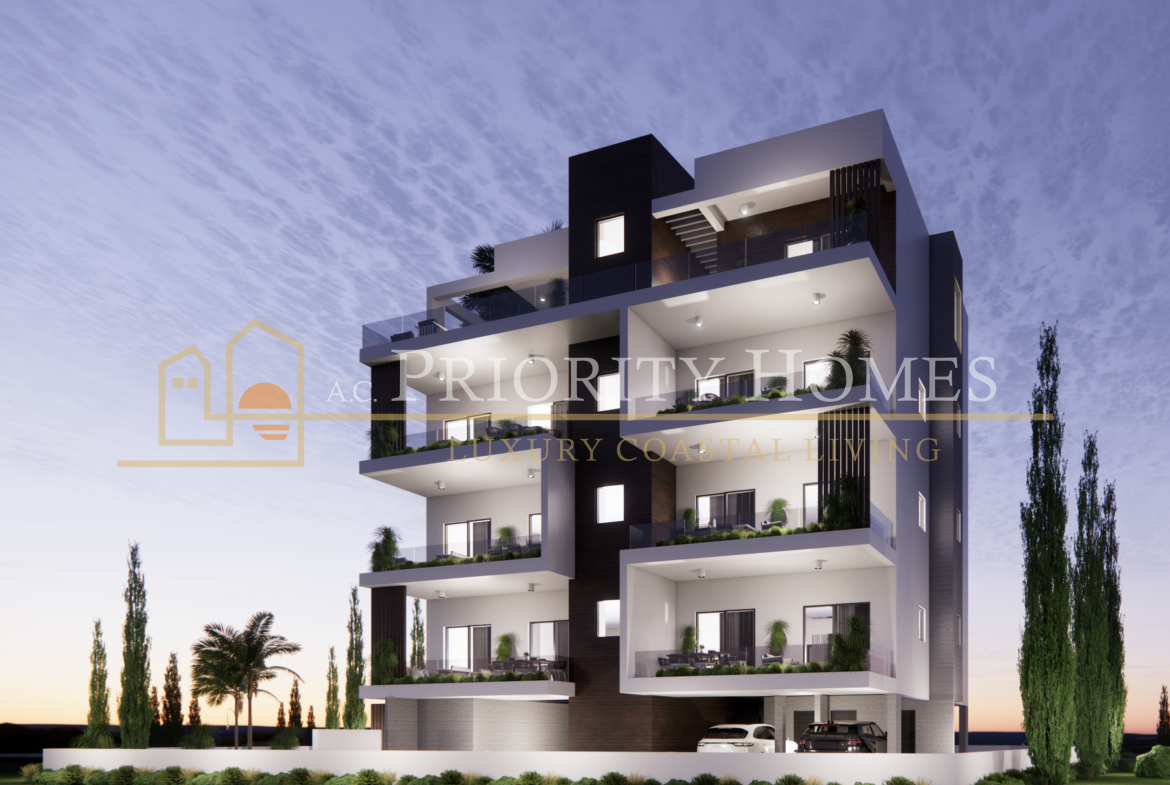 Luxury Three-Bedroom Penthouse in Prime Kato Paphos Location