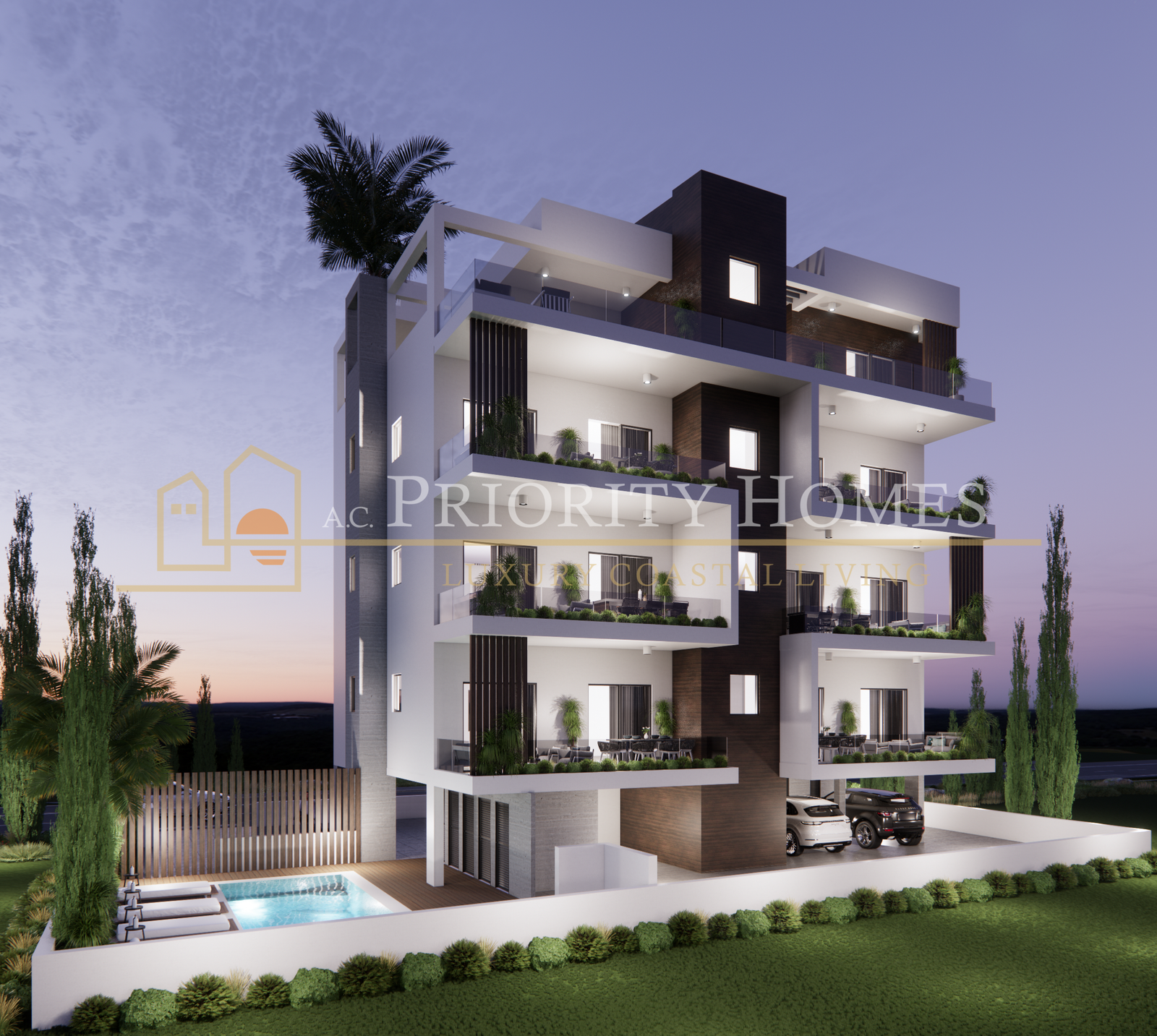 Luxury Three-Bedroom Penthouse in Prime Kato Paphos Location