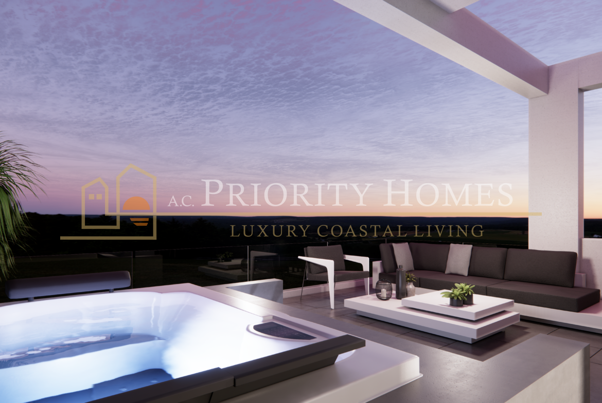 Luxury Three-Bedroom Penthouse in Prime Kato Paphos Location