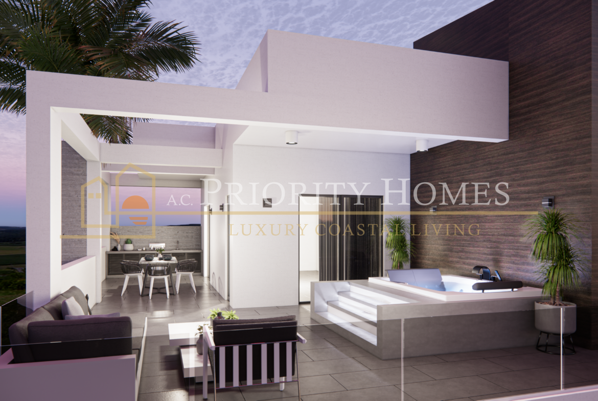 Luxury Three-Bedroom Penthouse in Prime Kato Paphos Location