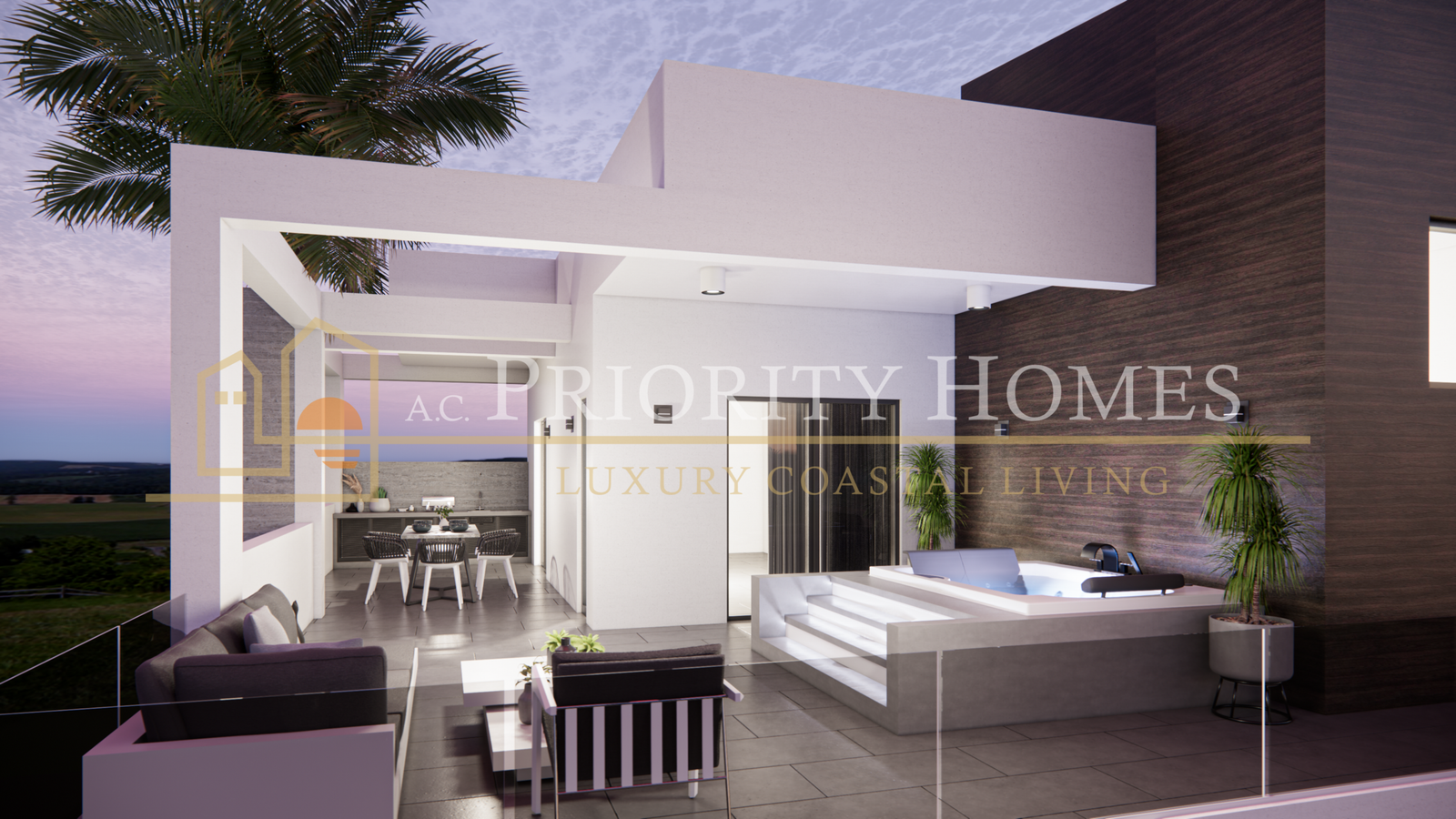 Luxury Three-Bedroom Penthouse in Prime Kato Paphos Location