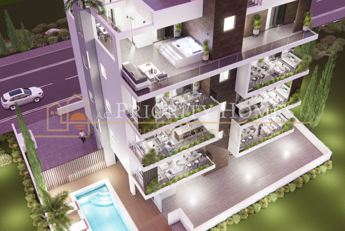 Luxury Three-Bedroom Penthouse in Prime Kato Paphos Location