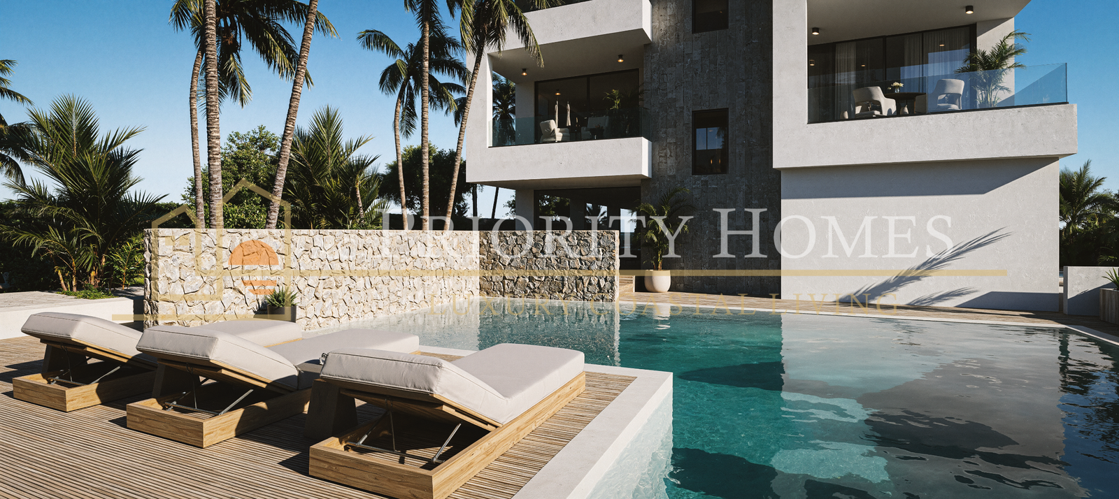 Modern Three-Bedroom Apartments for Sale in Geroskipou