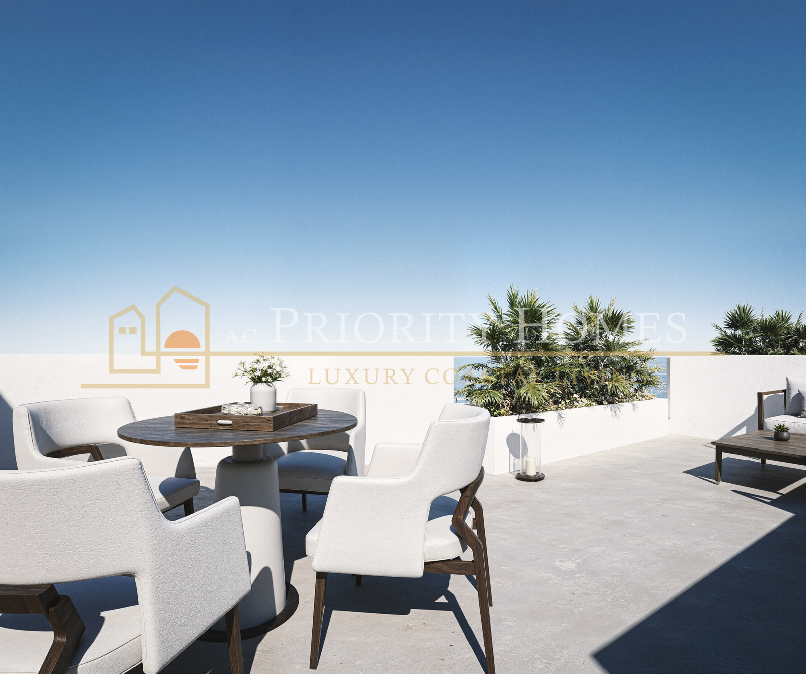 Modern Three-Bedroom Apartments for Sale in Geroskipou