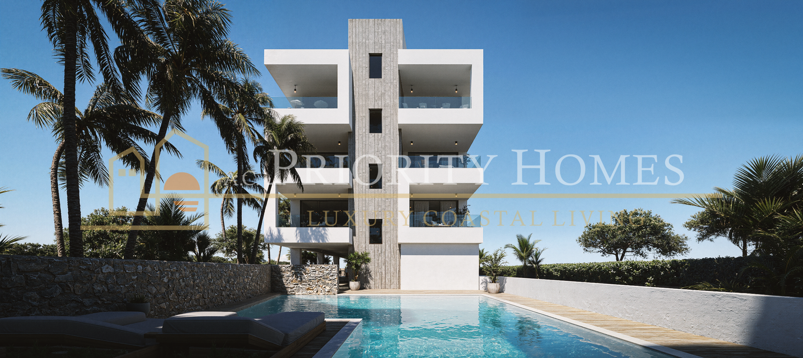 Modern Three-Bedroom Apartments for Sale in Geroskipou