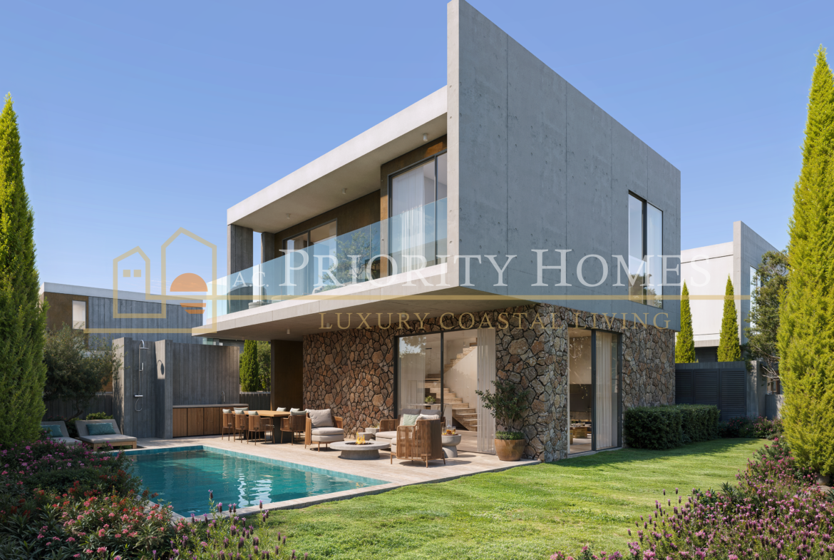 Contemporary Luxury Three-Bedroom Villas in Geroskipou