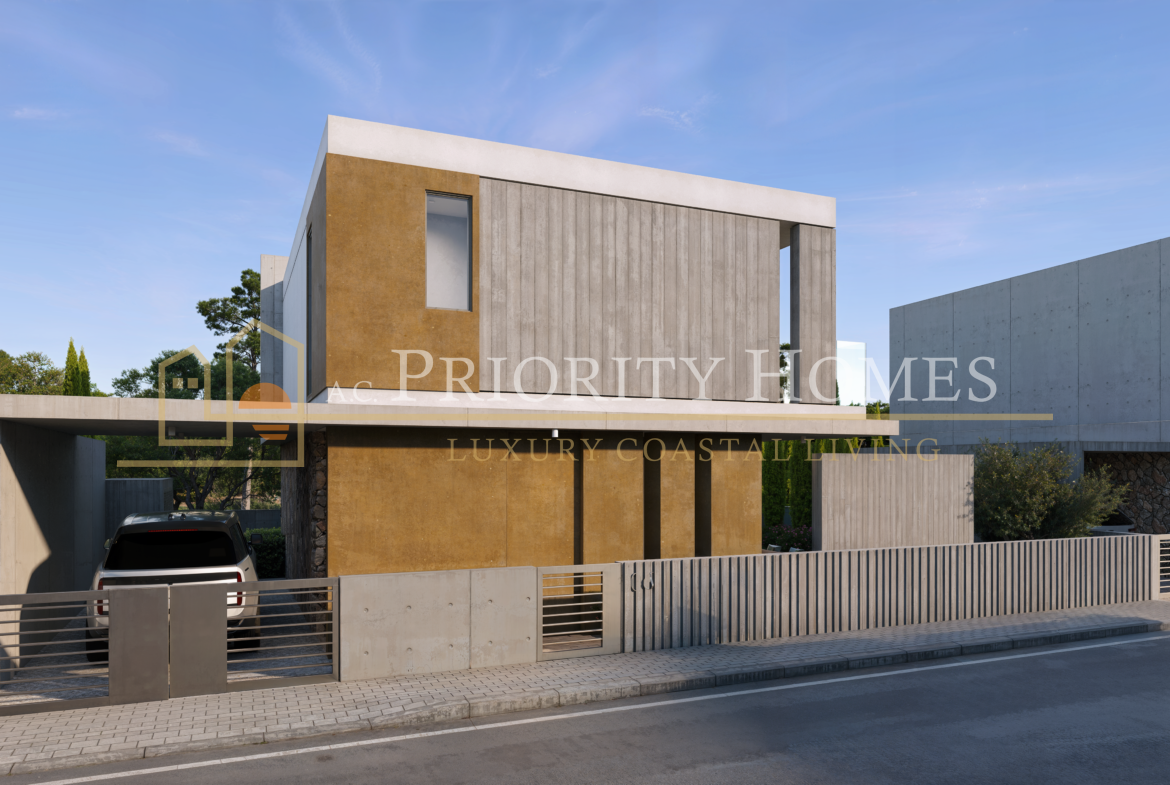 Contemporary Luxury Three-Bedroom Villas in Geroskipou