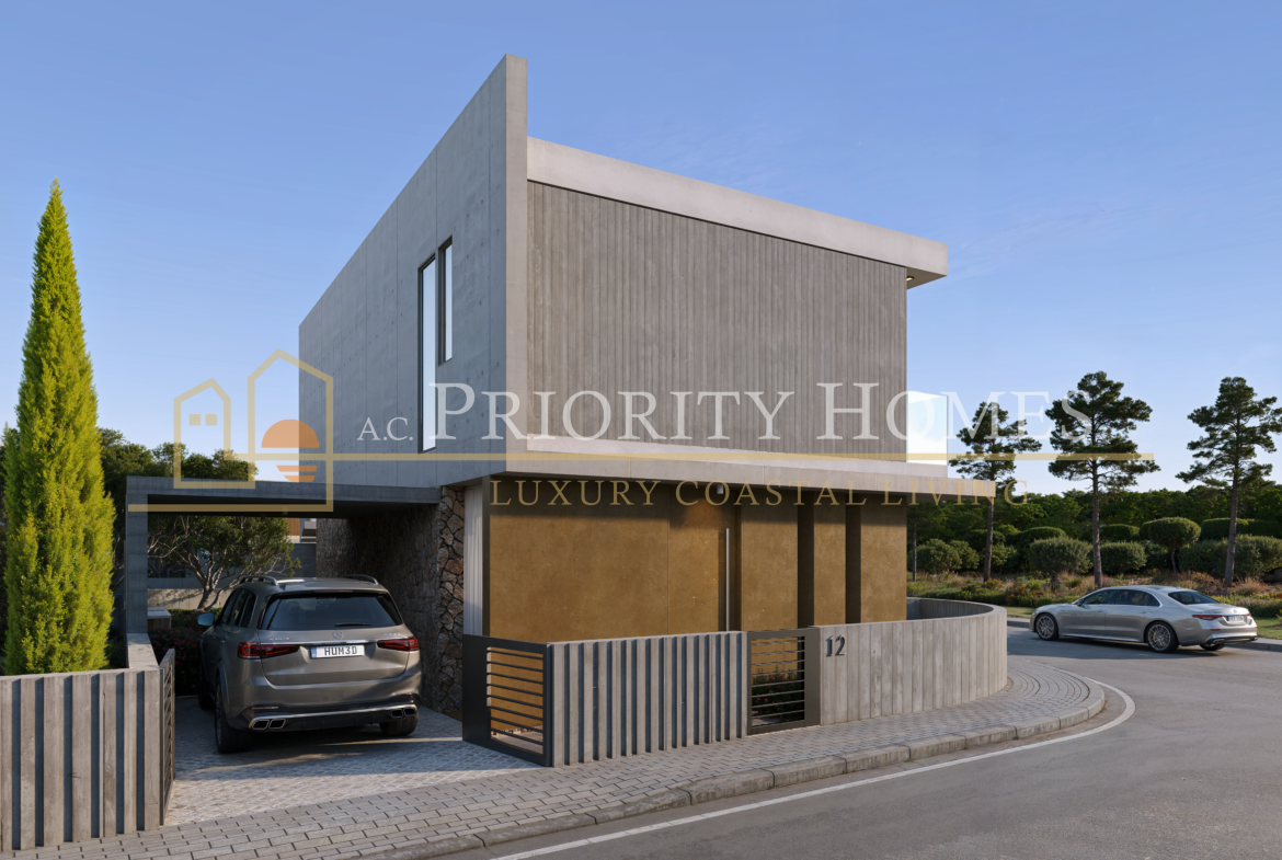 Contemporary Luxury Three-Bedroom Villas in Geroskipou