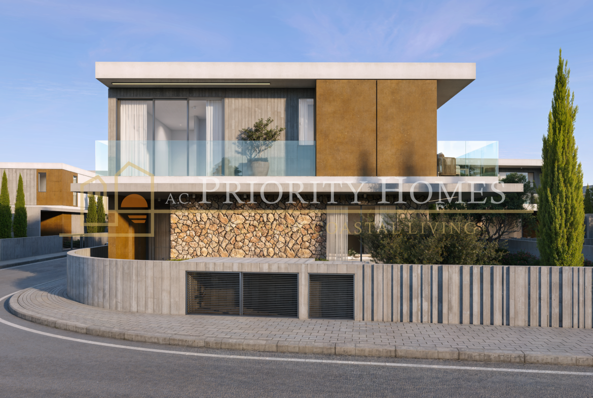 Contemporary Luxury Three-Bedroom Villas in Geroskipou