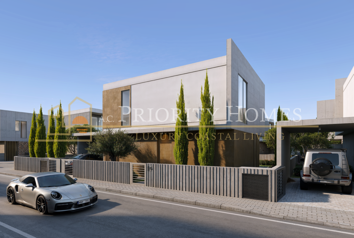 Contemporary Luxury Three-Bedroom Villas in Geroskipou