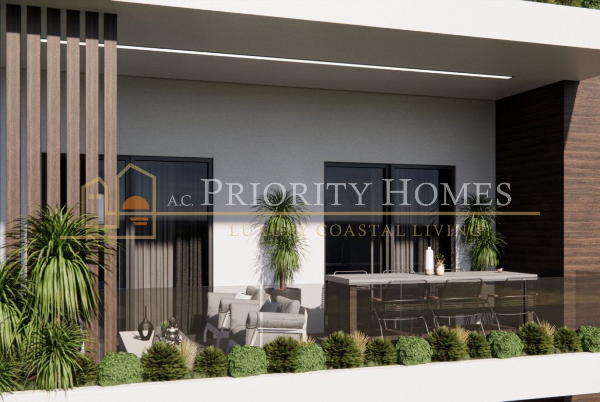 Luxury Three-Bedroom Penthouse in Prime Kato Paphos Location