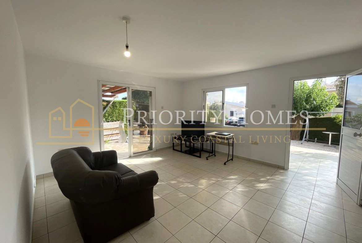 Two Bedroom Ground Floor Apartment in Pegeia