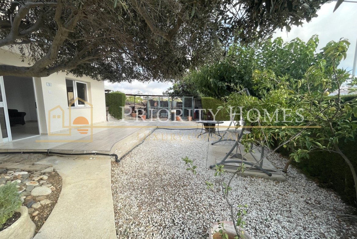 Two Bedroom Ground Floor Apartment in Pegeia