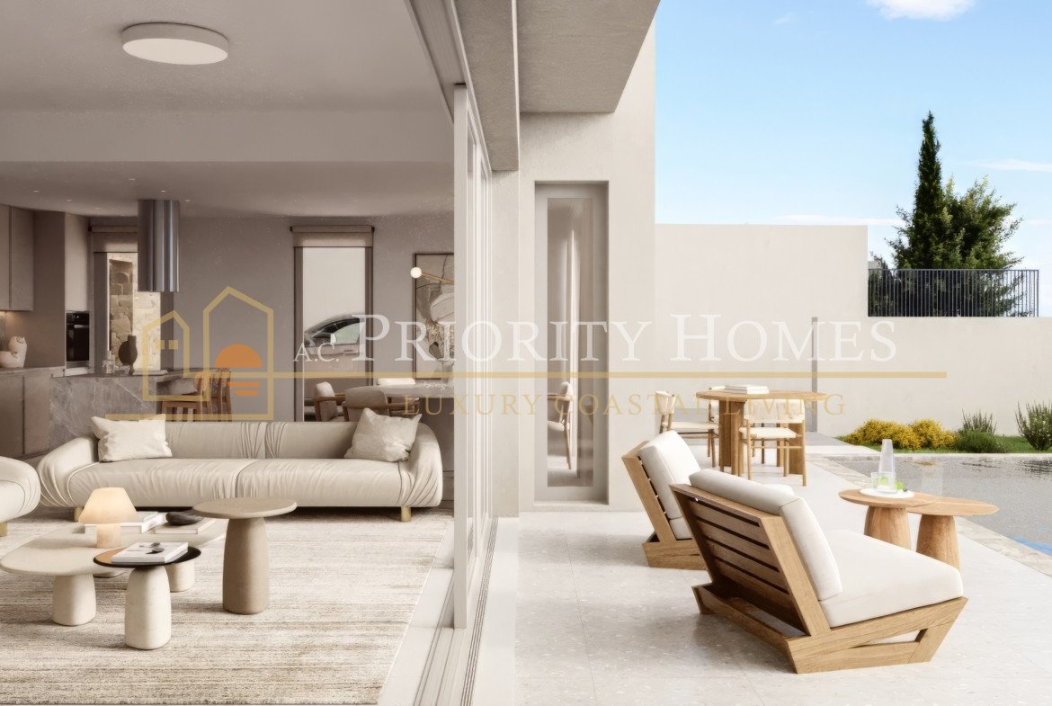 Luxury Three-Bedroom Villas on the Edge of Akamas National Park in Pegeia