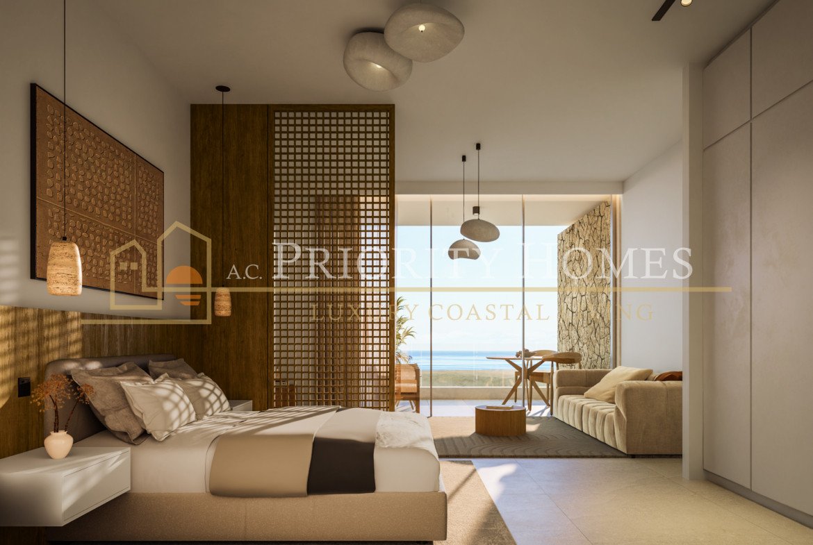 Boutique Seaside Resort Two Bedroom Apartments in Kissonerga, Paphos